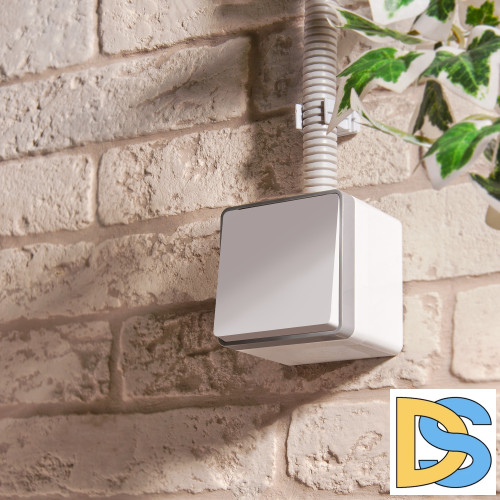 Выключатель одноклавишный влагозащищенный Werkel Gallant 4690389163920 W5010201