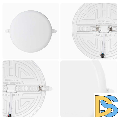 Встраиваемая светодиодная панель безрамочная Apeyron FLP 06-111