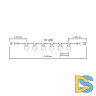 Светодиодная гирлянда белт-лайт Gauss Holiday HL063