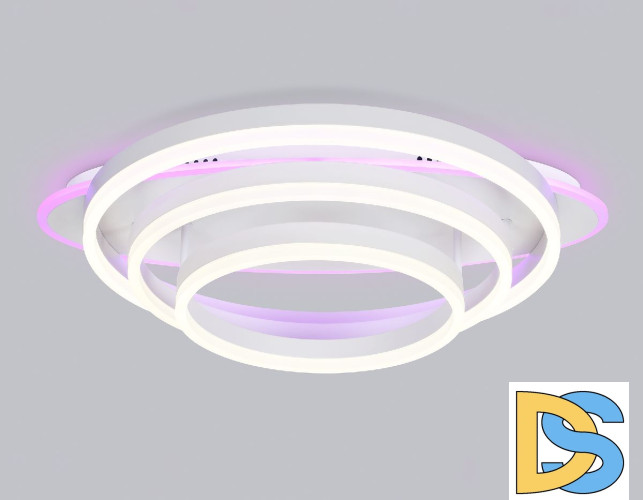 Потолочная люстра Ambrella Light Acrylica Disk FA8522