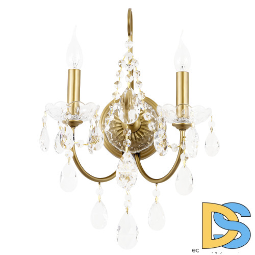 Бра Crystal Lux ODELIS AP2 GOLD