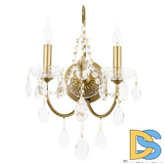 Бра Crystal Lux ODELIS AP2 GOLD