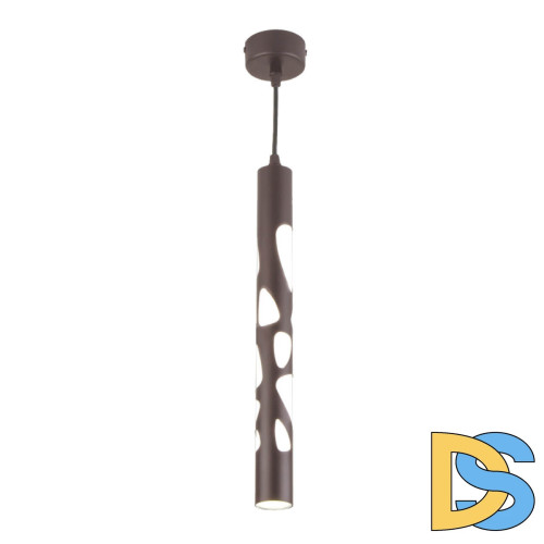 Подвесной светодиодный светильник Elektrostandard DLR037 12W 4200K кофейный 4690389138546