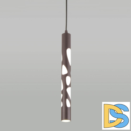 Подвесной светодиодный светильник Elektrostandard DLR037 12W 4200K кофейный 4690389138546