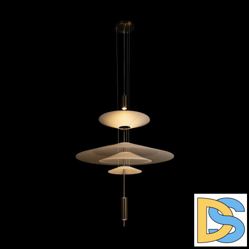 Подвесной светильник Loft IT Skylar 10244/C Brass
