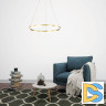 Подвесной светодиодный светильник Escada Void 10254/1LED Gold APP