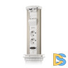 Блок розеток 12J (2 секции, USB type A+C + RJ45 + HDMI) беспроводная зарядка Mebax 00-00002598