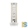 Блок розеток 12J (2 секции, USB type A+C + RJ45 + HDMI) беспроводная зарядка Mebax 00-00002598