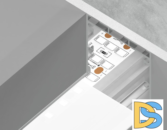 Алюминиевый профиль Ambrella Light Profile System GP2550AL