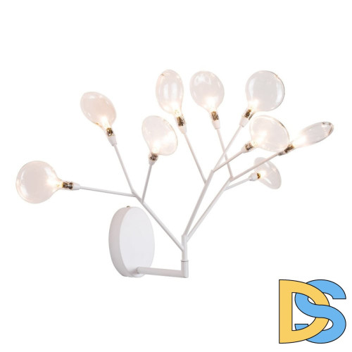 Бра Crystal Lux Evita AP9 White/Transparent