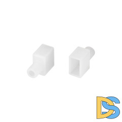 Заглушка Arlight WPH-FLEX-0613-SIDE WHITE с отверстием 040810