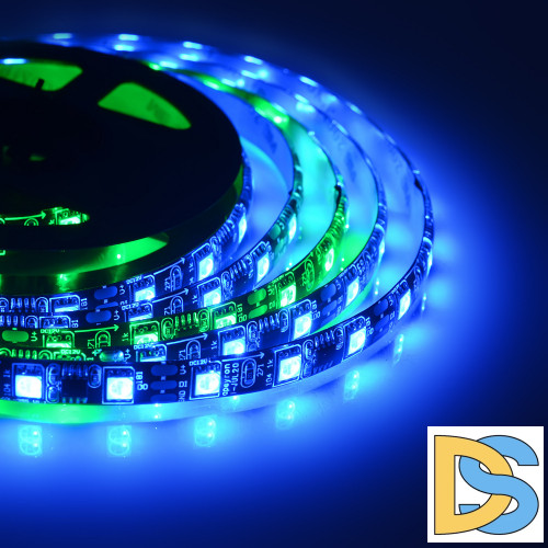 Комплект цифровой светодиодной ленты Apeyron 12В 5050 14,4Вт/м RGB 5м IP65 87ЦЛ