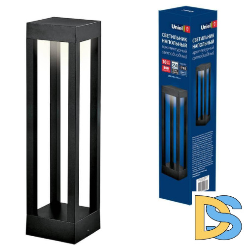 Уличный светодиодный светильник (UL-00006814) Uniel ULU-T06A-10W/3000K IP65 Black