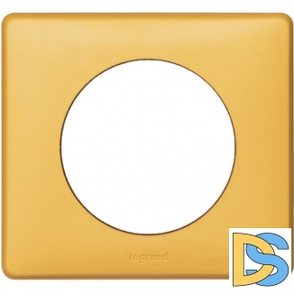 Рамка Legrand Celiane 1-постовая шафран 068671