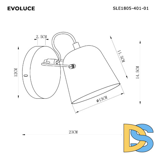 Бра Evoluce Blank SLE1805-401-01