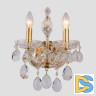 Бра Crystal Lux Isabel AP2 Gold/Transparent