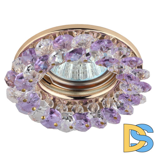 Встраиваемый светильник ЭРА DK16 GD/WH/PU C0043796