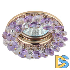 Встраиваемый светильник ЭРА DK16 GD/WH/PU C0043796