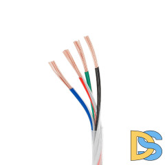 Провод питания Arlight ARL-20AWG-CLEAR-4Wire-CU-Double (4x0.75mm) 040594