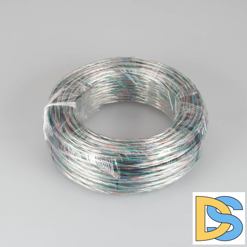 Провод питания Arlight ARL-20AWG-CLEAR-4Wire-CU-Double (4x0.75mm) 040594