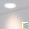 Встраиваемый светодиодный светильник Arlight DL-BL145-12W Warm White 021438