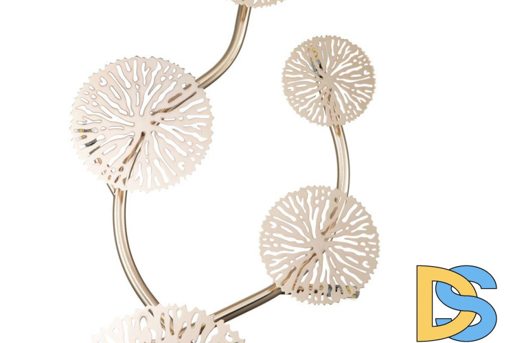 Настенный светильник Indigo Sole 12016/5W Gold V000009