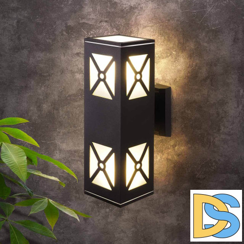 Уличный настенный cветильник Elektrostandard 1405 Techno черный 4690389131912