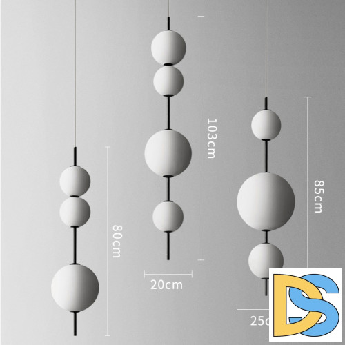 Подвесной светильник ImperiumLoft White beads 85415-22