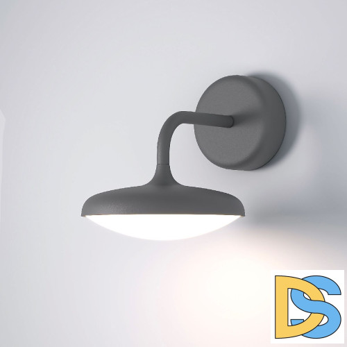 Уличный настенный светильни Elektrostandard Portal 35162/D серый 4690389194733 a063025