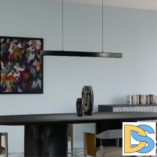 Линейный подвесной светильник Lightera Baffin LE112L-100B WIFI