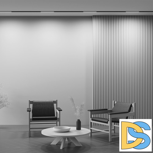 Трековый магнитный светильник Maytoni Basis TR173-1-8WTW-B