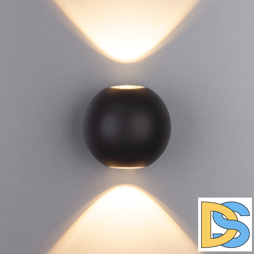 Уличный настенный светодиодный светильник Elektrostandard 1566 Techno LED Diver черный 4690389107481