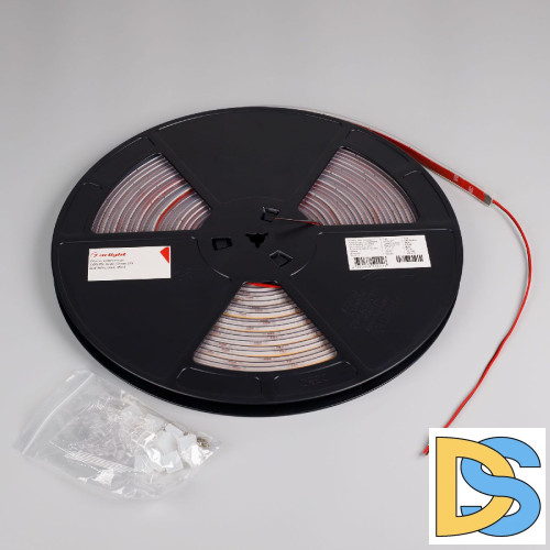 Светодиодная герметичная лента Arlight COB-PS-X420-12mm 24V Warm2700 (4.8 W/m, IP67, 15m) 049056
