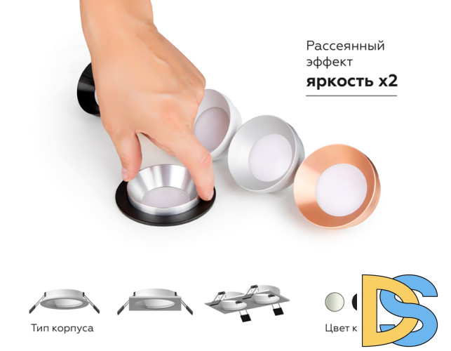 Насадка передняя Ambrella Light DIY Spot N7035