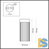 Накладной светильник Odeon Light Pillari 5047/10LC