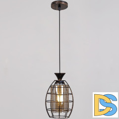 Подвесной светильник Reluce 03525-0.9-01 BK+GD