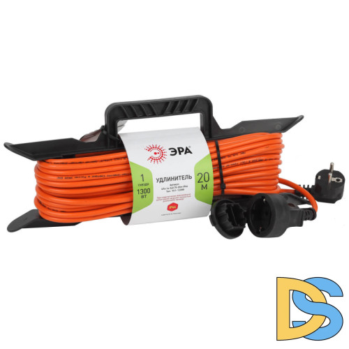 Удлинитель силовой ЭРА UFx-1e-3x0.75-20m-IP44 Б0046826