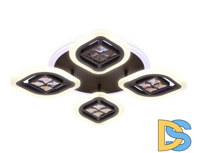 Потолочная светодиодная люстра Ambrella Light Acrylica Ice FA281