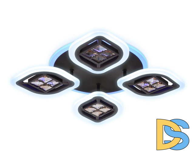 Потолочная светодиодная люстра Ambrella Light Acrylica Ice FA281