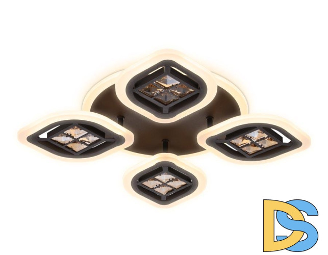 Потолочная светодиодная люстра Ambrella Light Acrylica Ice FA281