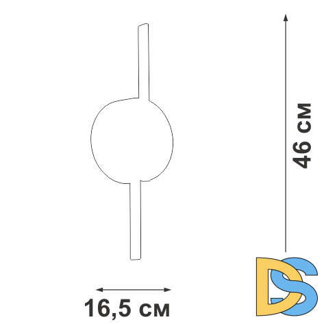 Настенный светильник Vitaluce V3041-1/2A