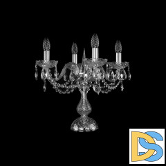 Настольная лампа Bohemia Ivele Crystal 1402L/4/141-39 Ni