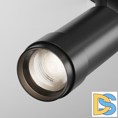 Трековый магнитный светильник Maytoni Focus Zoom TR212-1-12WTW-DS-Z-B