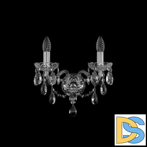 Бра Bohemia Ivele Crystal 1415B/2/141 Ni