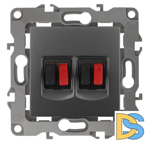 Розетка аудио двойная Эра 12-3112-12 Б0027467