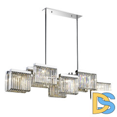 Люстра на штанге Delight Collection Broadway EP68031L-10 chrome