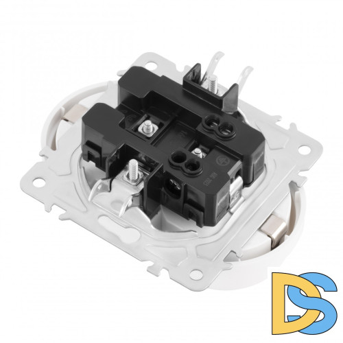 Розетка двойная с заземлением Arte Milano 202.40-2.white