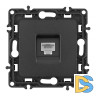 Розетка телефонная RJ11 Arte Milano 217.51-1.black