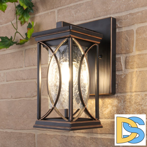 Настенный светильник Elektrostandard Spica D черное золото (GL 1026D)