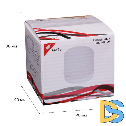 Накладной светильник Reluce 53007-9.5-001LD GX53 WT